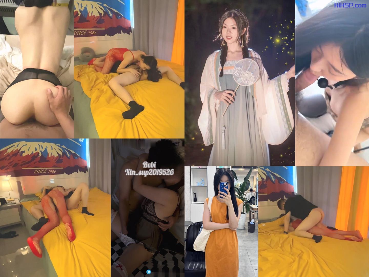 南寧綠帽情侶Bobi邀單男酒店3P淫樂撕裂黑絲各種體位瘋狂抽插／蜂腰翹臀反差婊穿連體網襪色誘金主扣屄露臉口交女上位頂肏等 720p