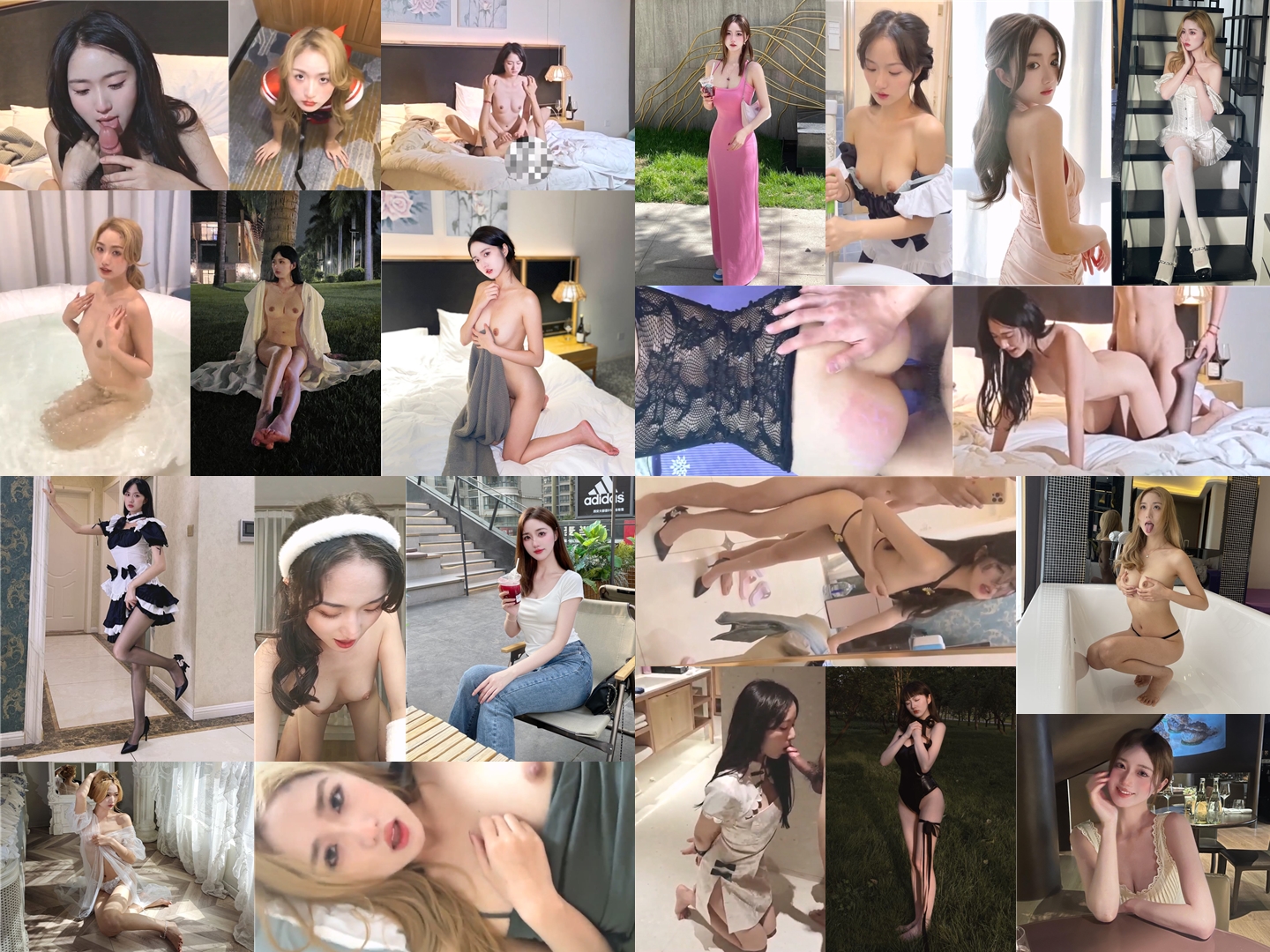 ｜門事件｜吃瓜｜網路爆料｜百萬粉絲漢服模特｜煥兒｜淪為金主母狗束縛調教道具自慰穿吊帶黑絲互舔啪啪等 720p