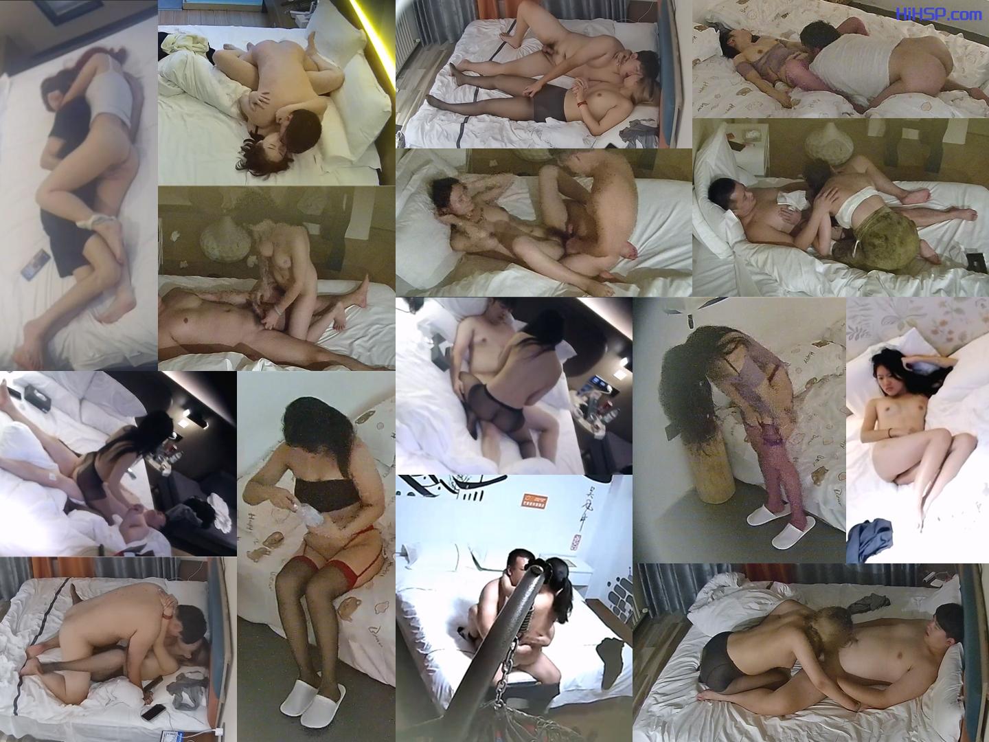 盜錄小夥酒後與女友開房舔逗吮吸肉棒撕裂黑絲連幹數炮／豐滿人妻週末穿情趣絲襪口硬老公雞巴翻雲覆雨等 20V